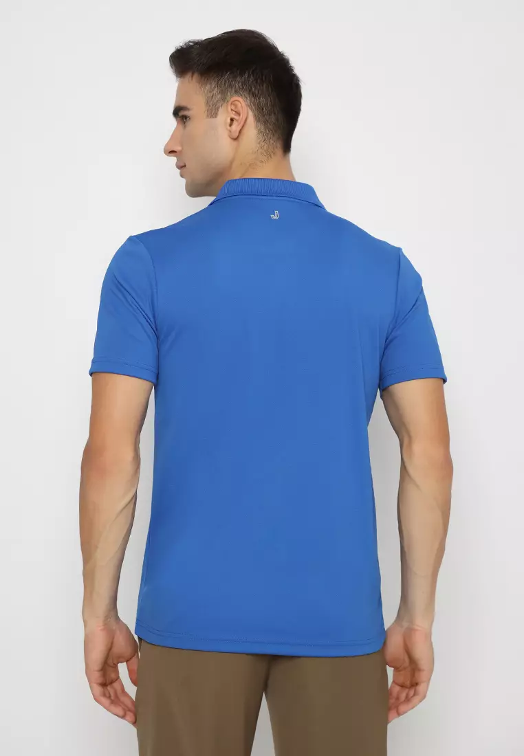 Jobb Candana Polo Shirt Pria Lengan Pendek Slim Fit Medium Blue