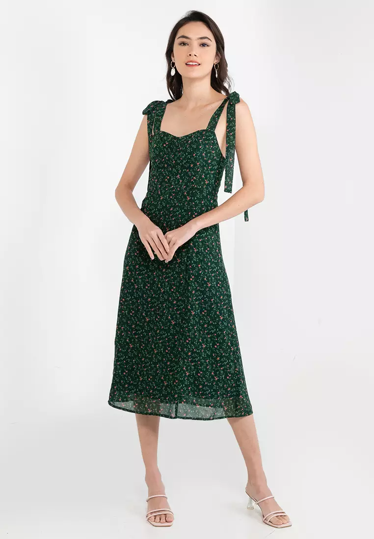 Faithfull the brand sales gizele midi dress