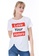 SISLEY white T-shirt with Print and Piercing 2A785AA5949253GS_1