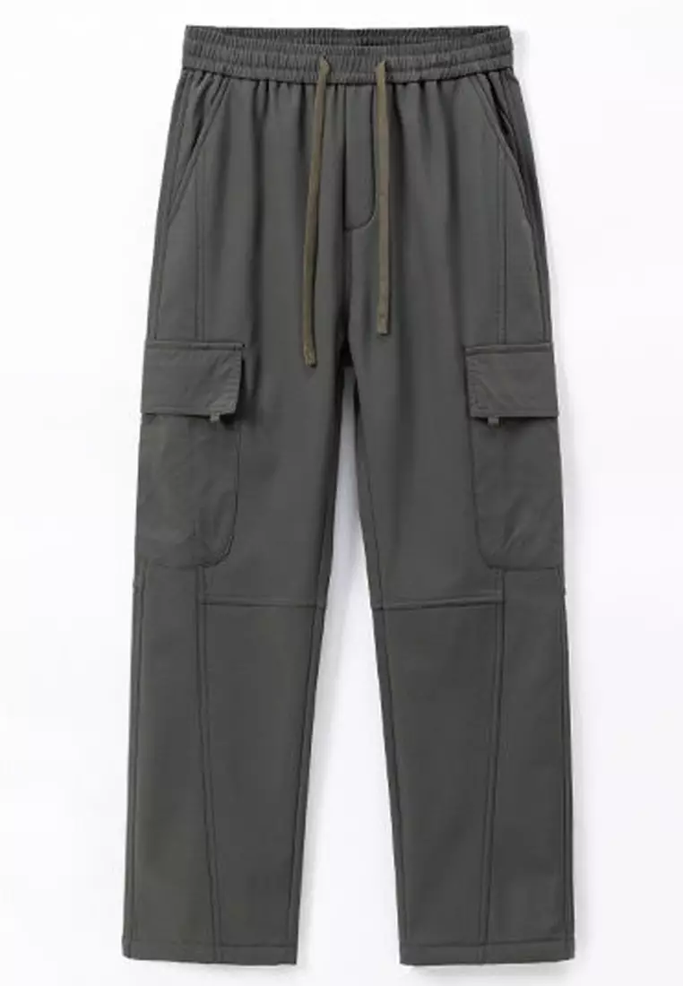 Drawstring Casual Cargo Pants