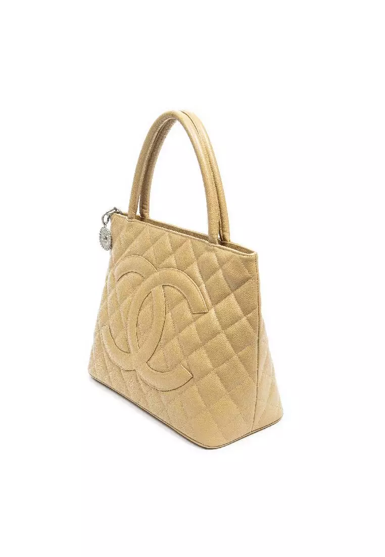 Chanel Pre-loved CC Timeless Medallion Tote 2023, Buy Chanel Online