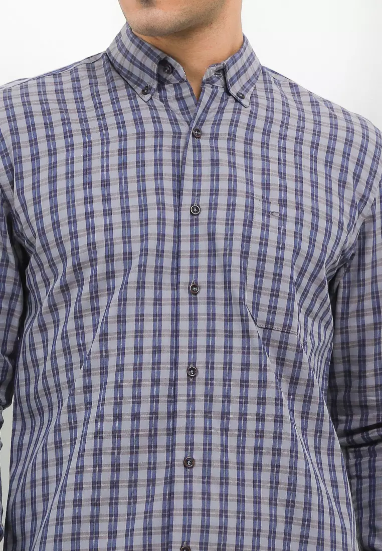 CF Kemeja Kotak Formal