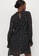 H&M black and multi Smocking-Detail Dress 5C6FAAAC0A3EB1GS_2