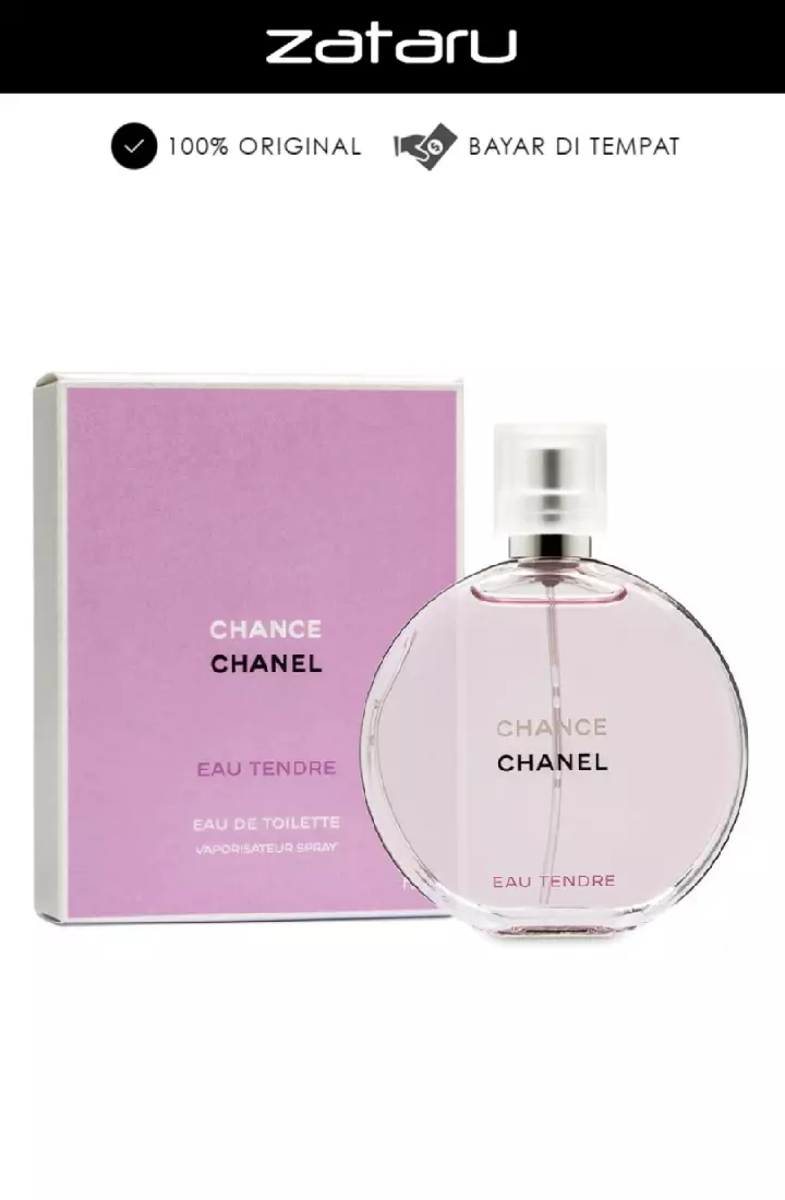 Jual Chanel Chanel Chance Eau Tendre Woman EDT 100 ML (Parfum Wanita