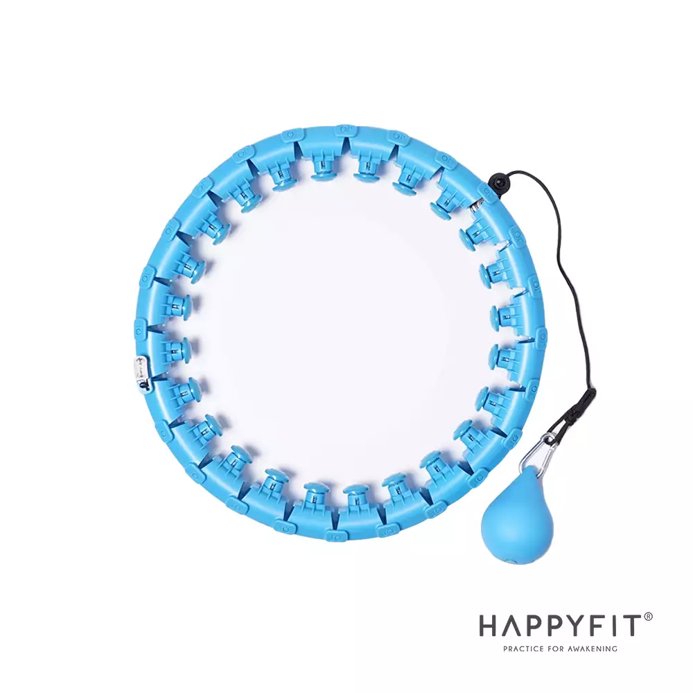 HAPPYFIT 24 KNOTS MASSAGE HULA HOOP - BLUE