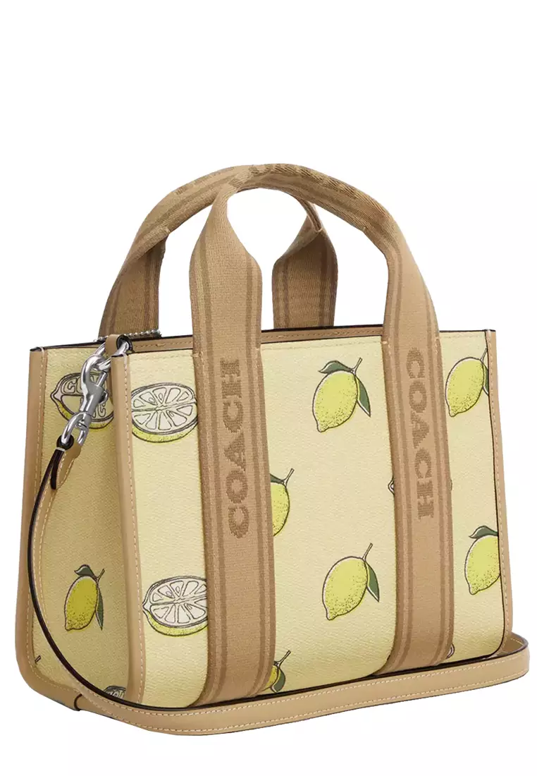 【国内発送】Smith Tote Bag 24 With Lemon Print Coach - Smith Tote Bag 24 With Lemon Print | Bolsa tote con