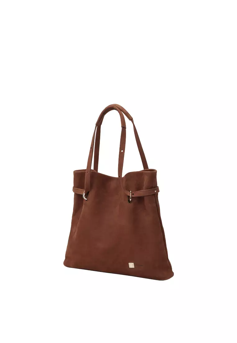 Empiricism Bucket Tote Bag - Caramel