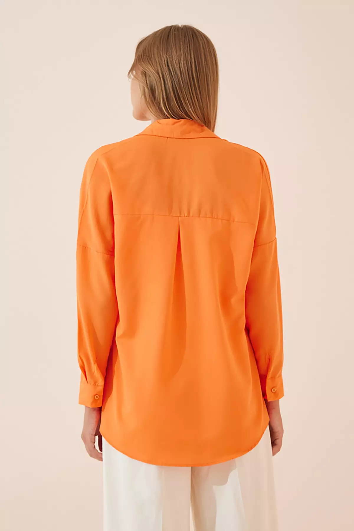 Oversize Long Basic Shirt