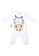 Du Pareil Au Même (DPAM) white Bumble Bee Print Long Romper 7ED5DKAAD6BE6CGS_1