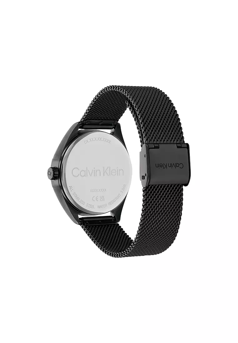 Buy Calvin Klein Klein (25200207) 3Hd Calvin Men\'s Online Watches 2024 Singapore Black Sport Watch | ZALORA
