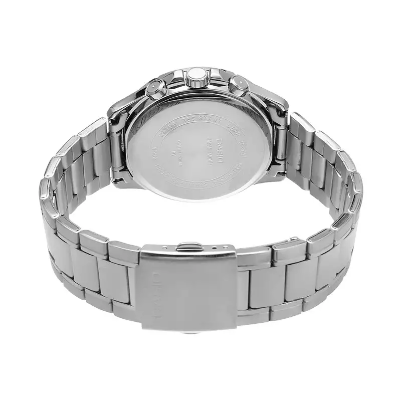 Jam Tangan Pria Casio General MTP-1374D-5AVDF MTP1374 MTP-1374D Enticer Dual Tone Dial Stainless Steel Band
