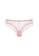ZITIQUE pink Young Girls' European Style Elegant 3/4 Cup Lace-trimmed Push Up Padded Lingerie Set (Bra And Underwear) - Pink 4EE0CUS1457CA0GS_3