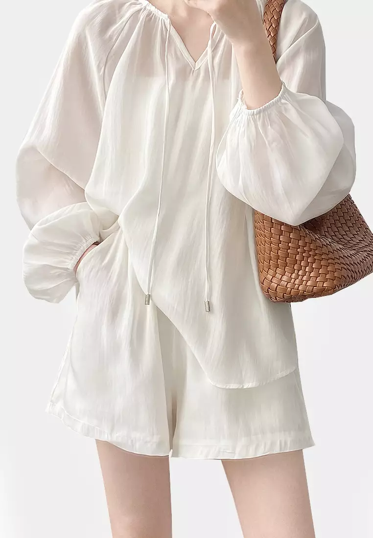 Buy Lucky Brand Linen Short Sleeve Shirt - White At 68% Off