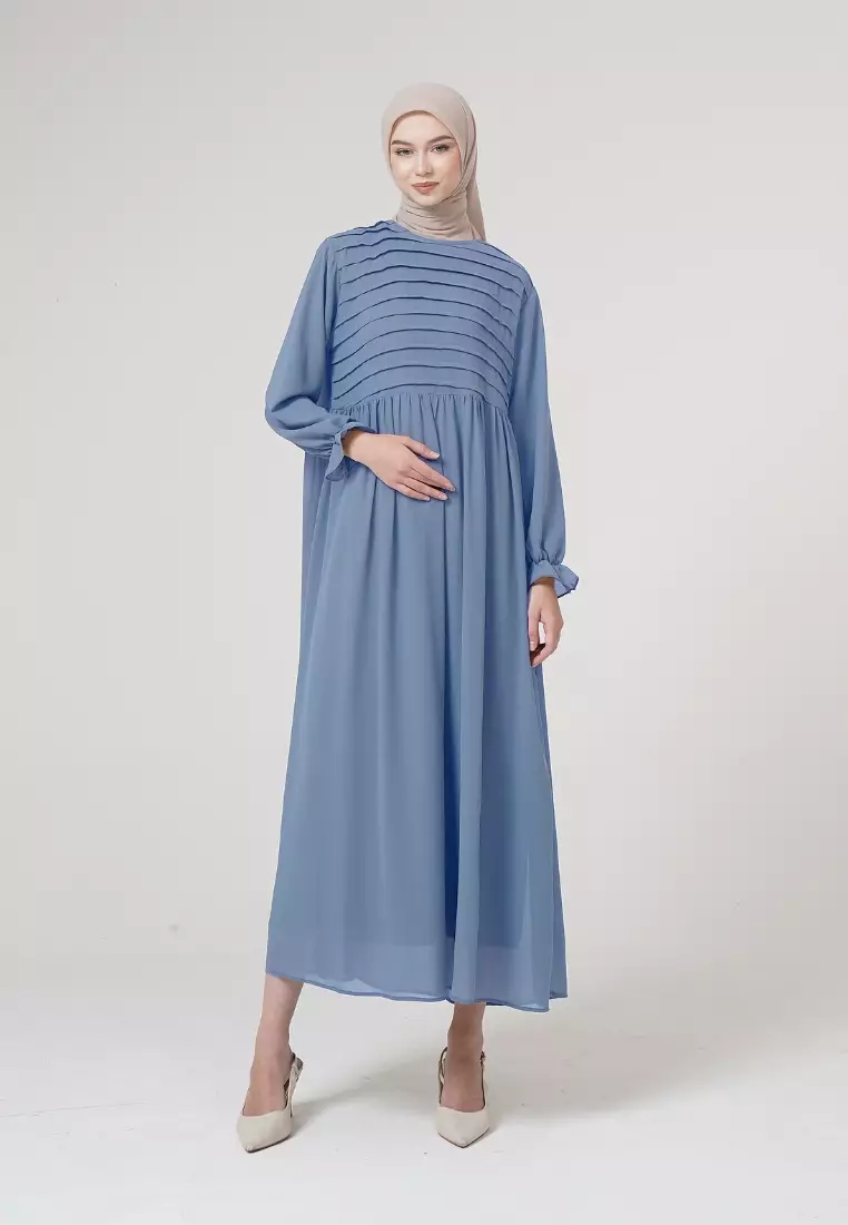 Thalia Dress - Blue Lagoon