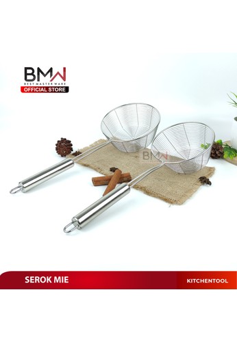 BMW Kitchenware BMW Kitchen Ware - Serok Tirisan Masak Mie Gagang Stainless Steel 22CM 62857HL8295323GS_1