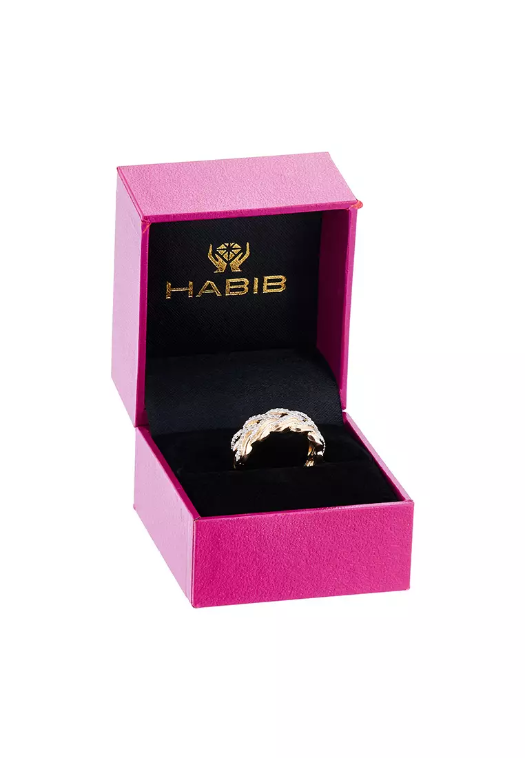 HABIB Diamond Ring in 375/9K Yellow Gold 264470722