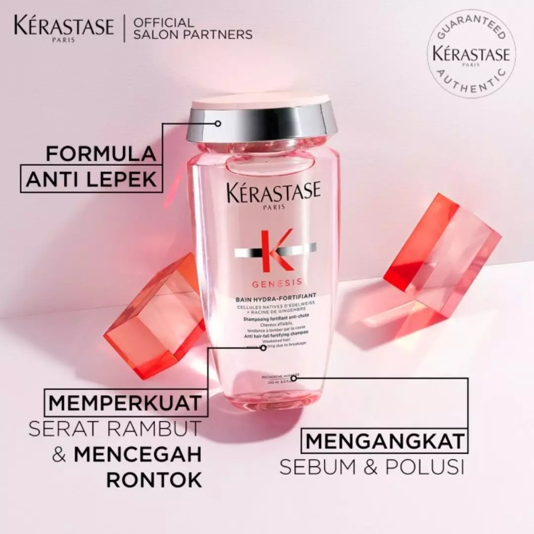 Kerastase Bain Hydra Fortifiant 250ml - Rambut Rapuh dan Rontoh