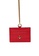 ALEXANDER MCQUEEN red SKULL CARD HOLDER WITH STRAP Badge holder/Card holder C2299AC368906AGS_2