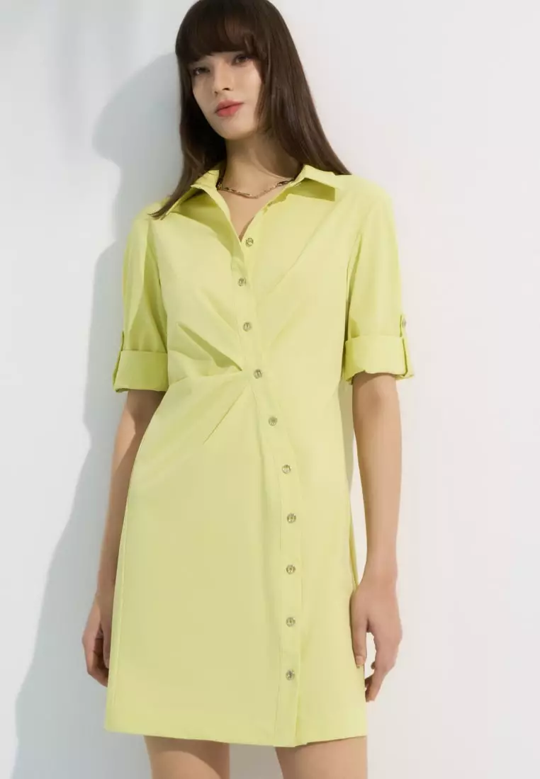 Zalora button down dress online
