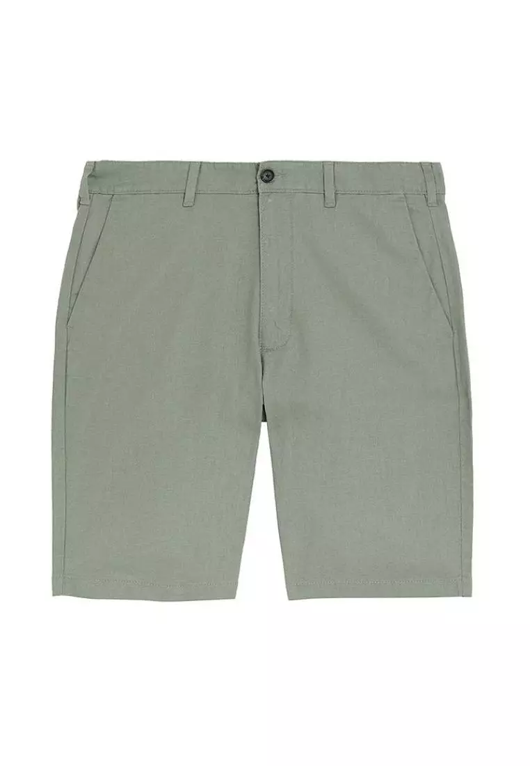 M&s linen store shorts