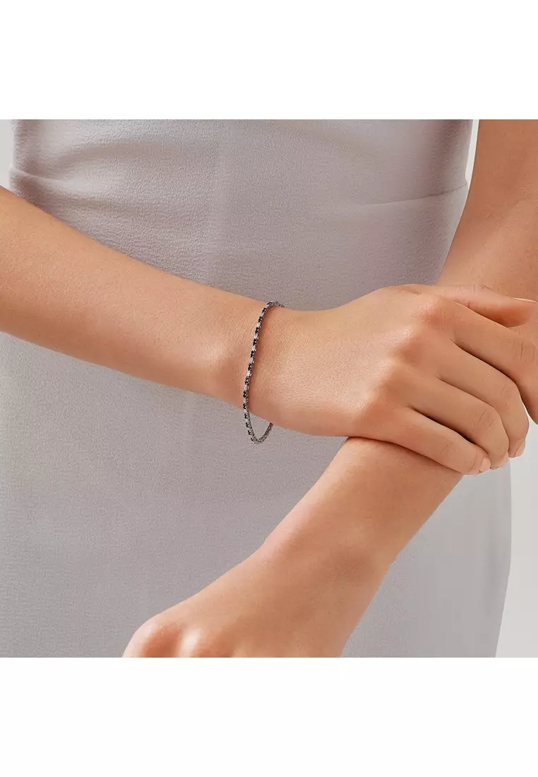 Buy Michael Hill Sapphire Diamond Dot Dash Tennis Bracelet with