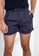 Origin by Zalora navy Slim Fit Pleated Shorts made from Tencel 77002AAD6F2DA4GS_3