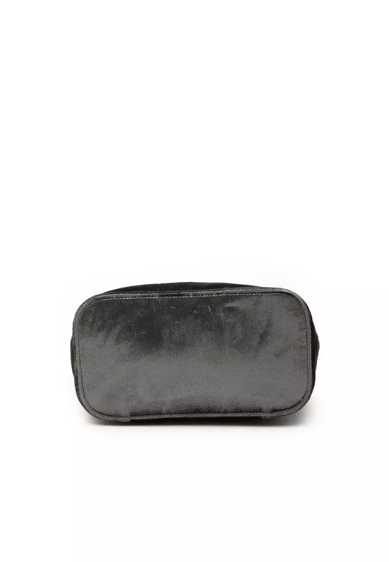 Pre-Loved Gucci Velvet Ring Bucket