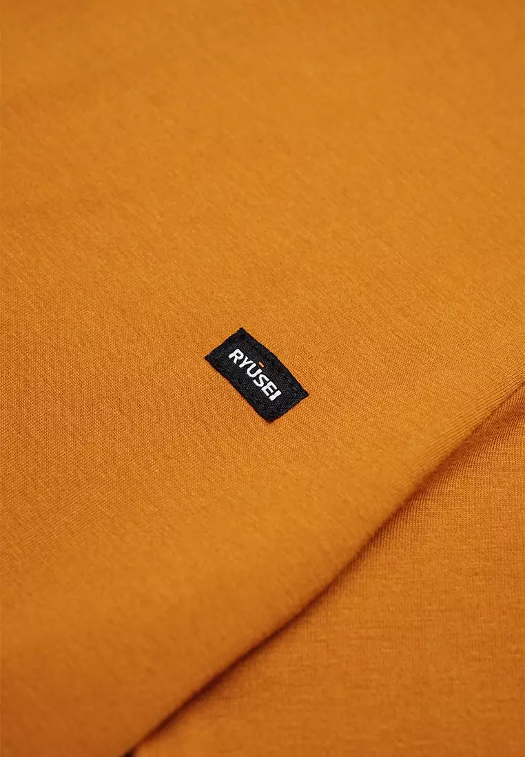 Ryusei Kaos Pria Yukako CMB Mustard