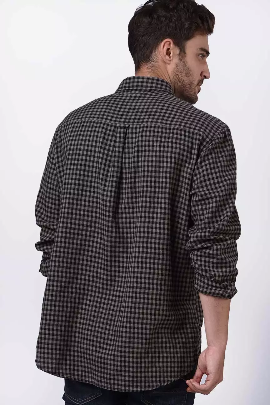 Kemeja Flanel Pria Regular Flatner
