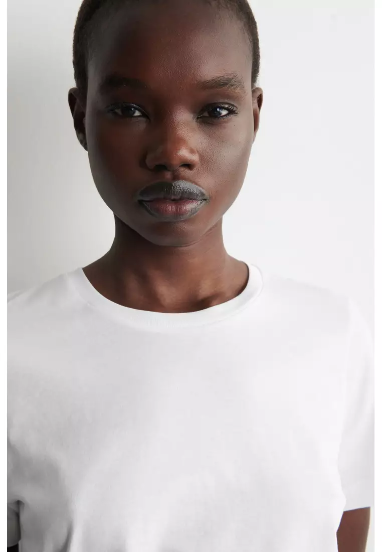 COTTON CREW-NECK T-SHIRT