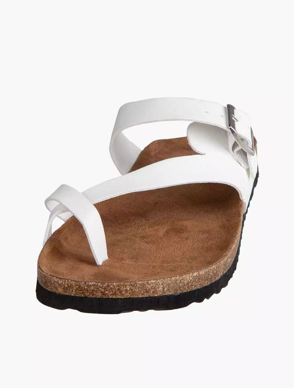 Payless State Street Womens Opal Footbed Thong - White_05