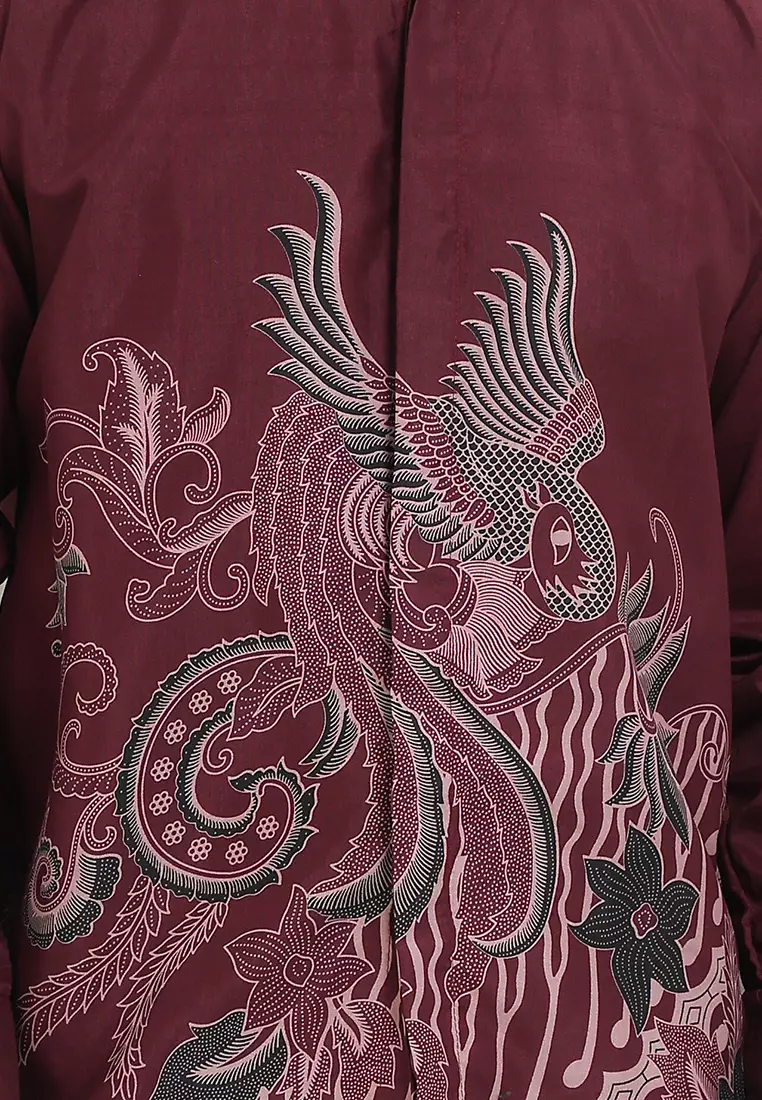 Adinata Kemeja Batik Exclusive Premium Pria Casual Modern Lengan Panjang