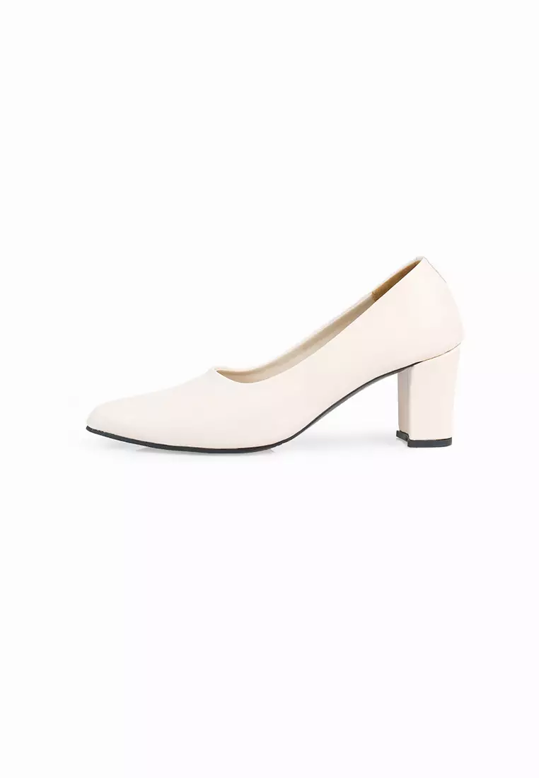 SEIS Vomo Sepatu Kerja Wanita | Sepatu Heels Wanita Hak 7 cm