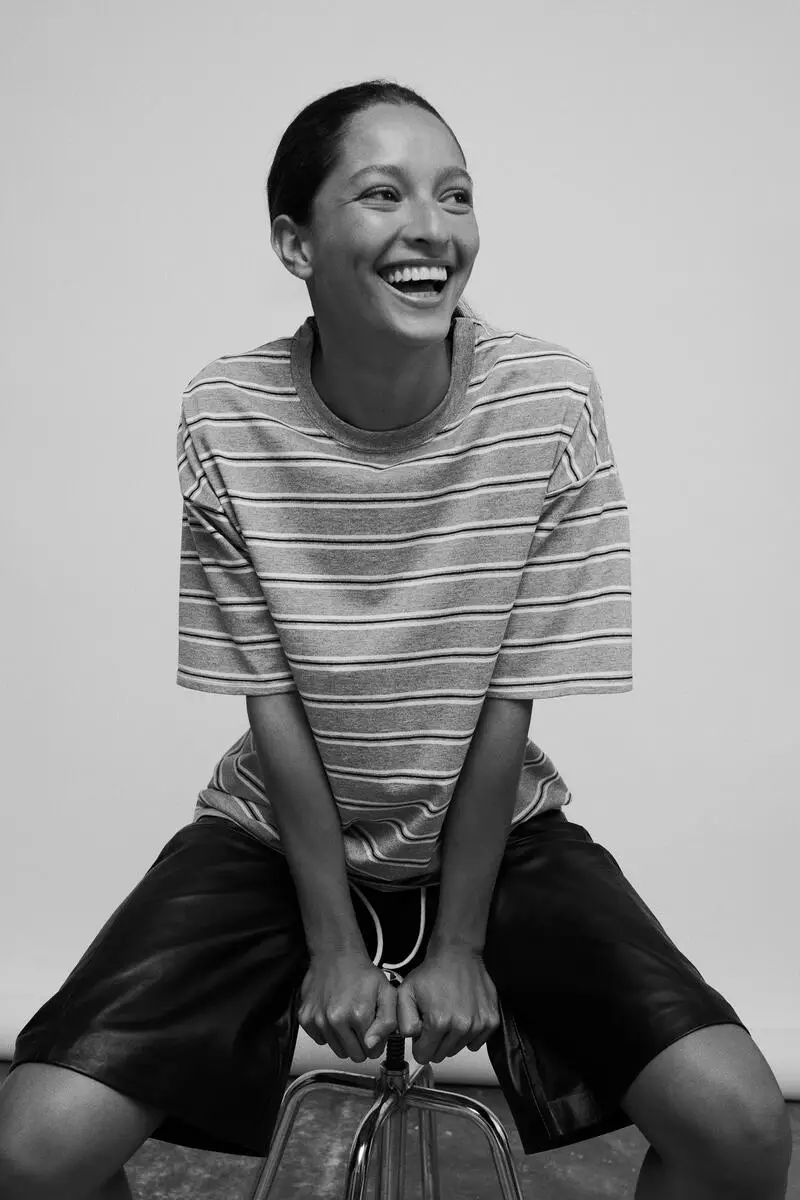 Oversized printed T-shirt