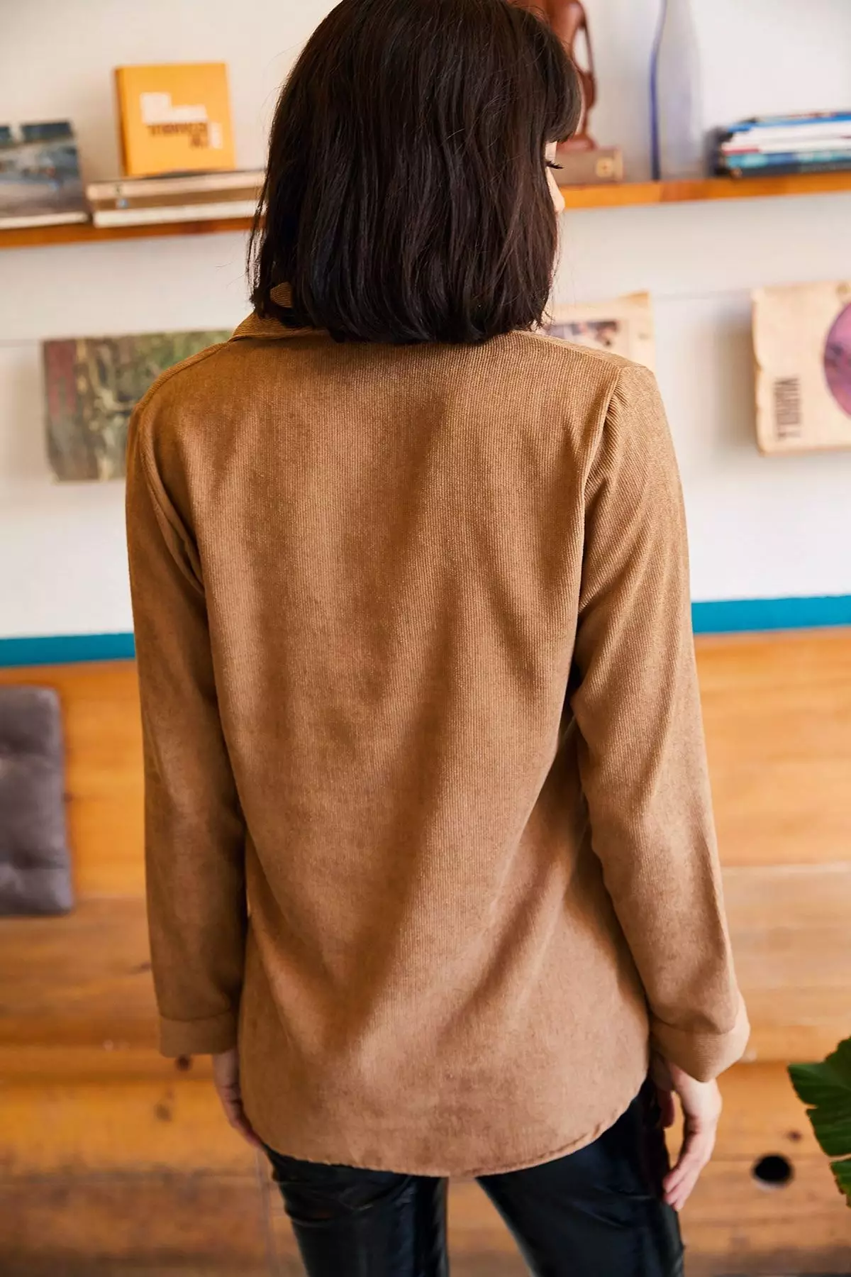 Slim Corduroy Corduroy Shirt