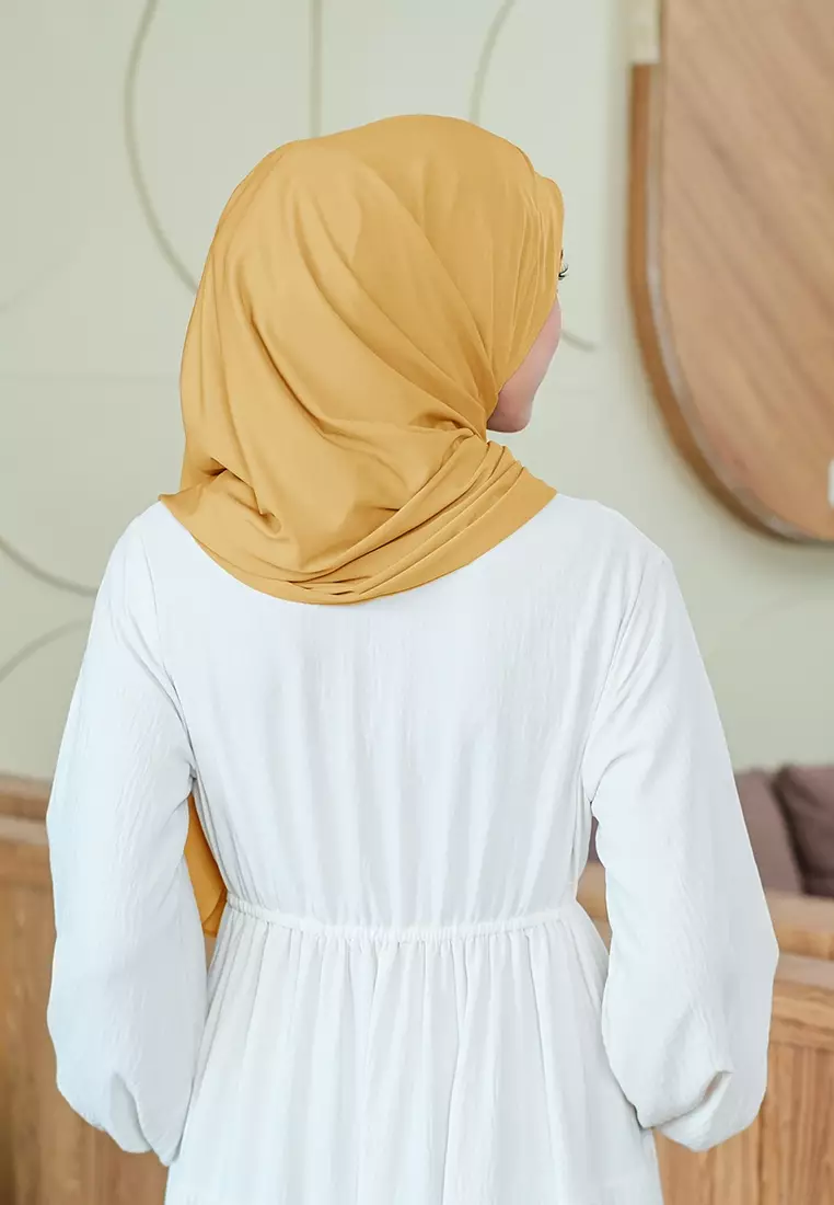 HIJAB INSTAN ALMA - MUSTARD