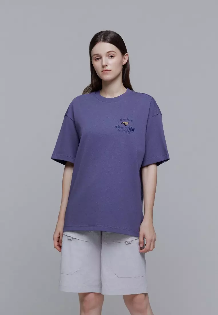 National Geographic Unisex Kiwi Graphic Eco Short Sleeve Tee