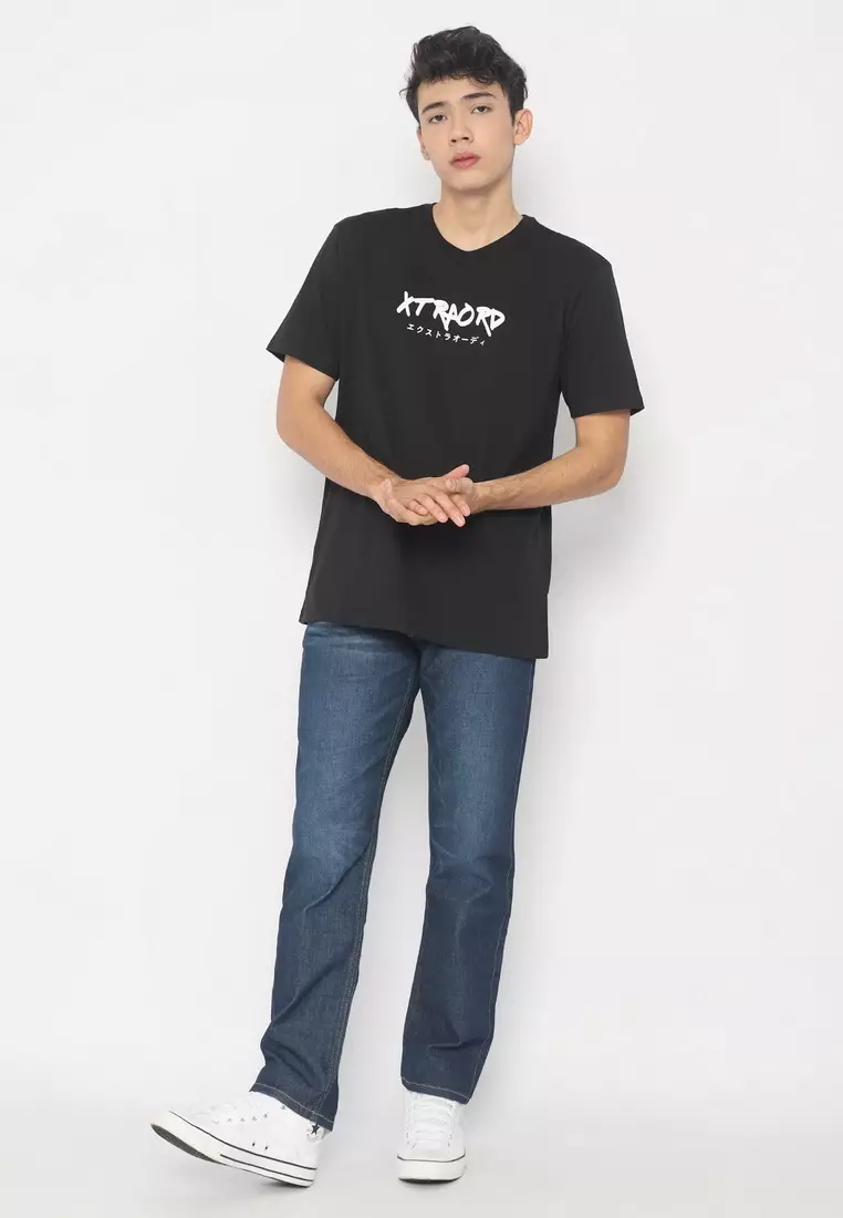 XTRAORDINARY (XO) T-Shirt Cotton Combed Pria 2253110031