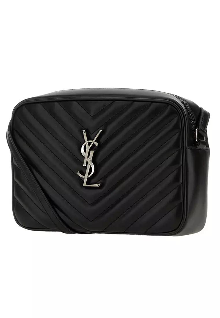 Saint laurent lou on sale camera leather crossbody bag