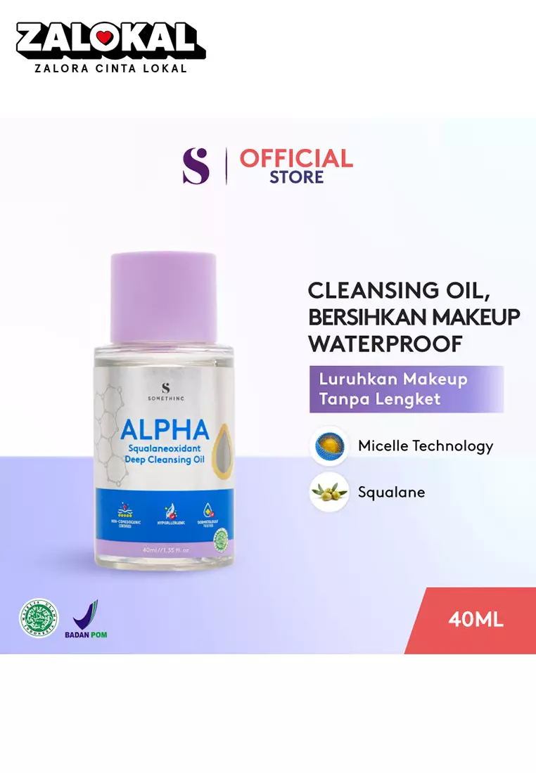 SOMETHINC Alpha Squalaneoxidant Deep Cleansing Oil