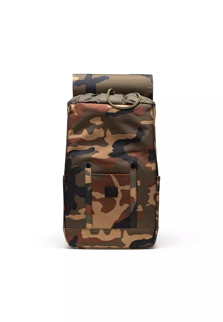 Herschel Retreat Backpack 23L - Woodland Camo/Black Label