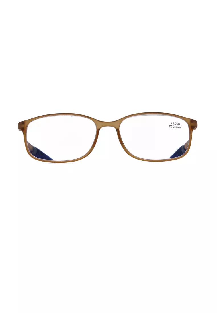 2207 (C3-Brown) +2.75 Anti-Radiation/Computer Reading Glasses