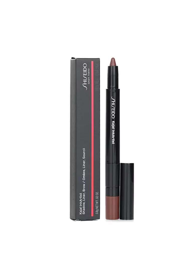 SHISEIDO - Kajal InkArtist (Shadow, Liner, Brow) - # 01 Tea House (Brown) 0.8g/0.02oz