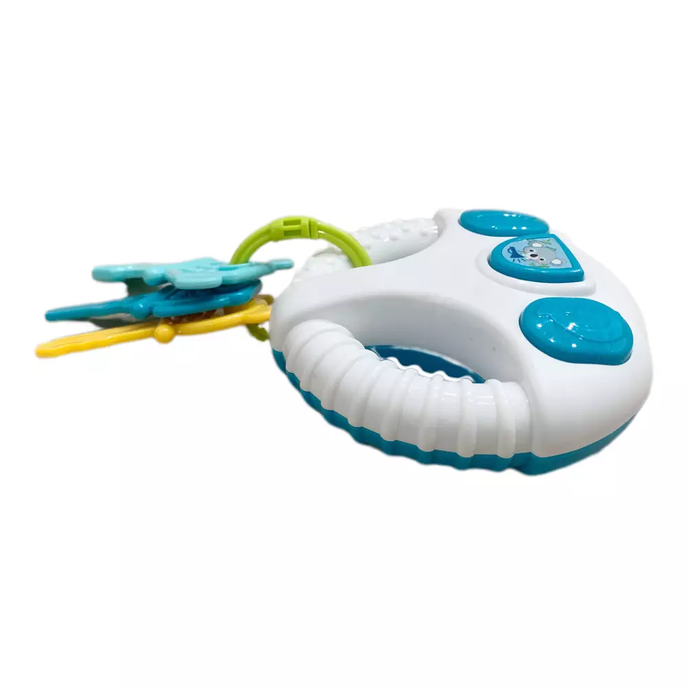 Freckles Baby Smart Devices Steering Wheel With Light and Music - BLUE - (Termasuk Baterai) - Mainan Aktivitas Edukasi Bayi