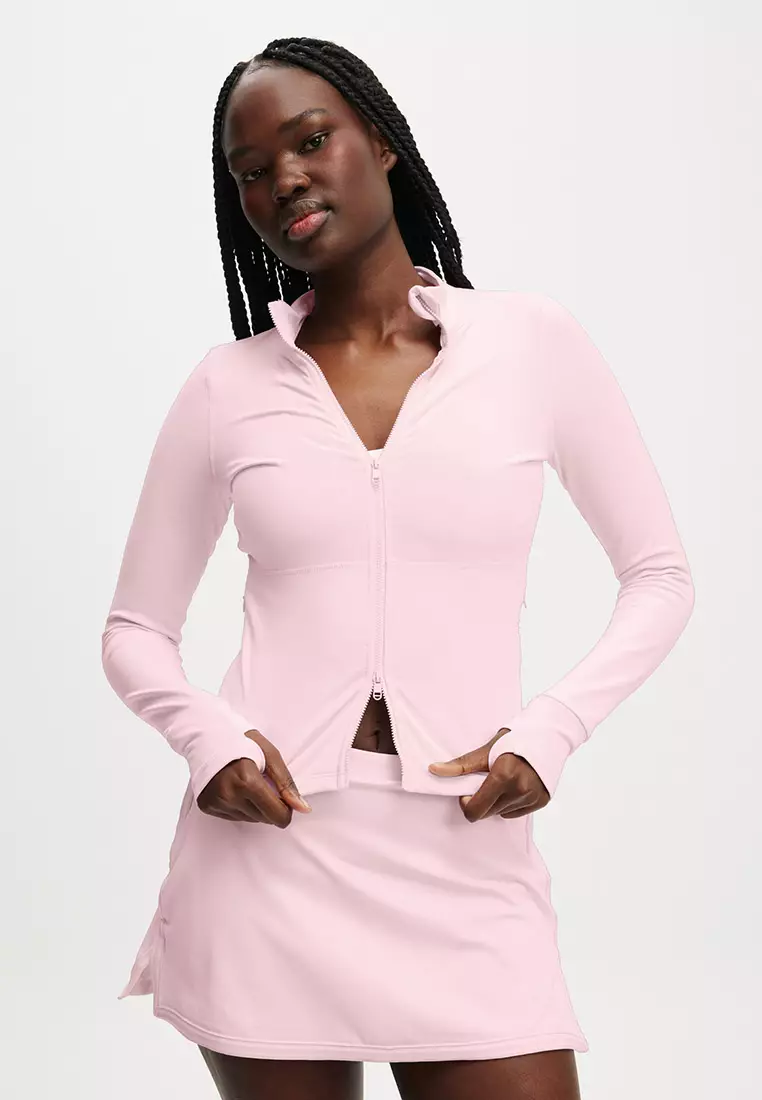 Active Core Zip Through Long Sleeve