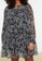 Trendyol black Plus Size Polka Dots Chiffon Dress 5620BAA01D3CB1GS_3