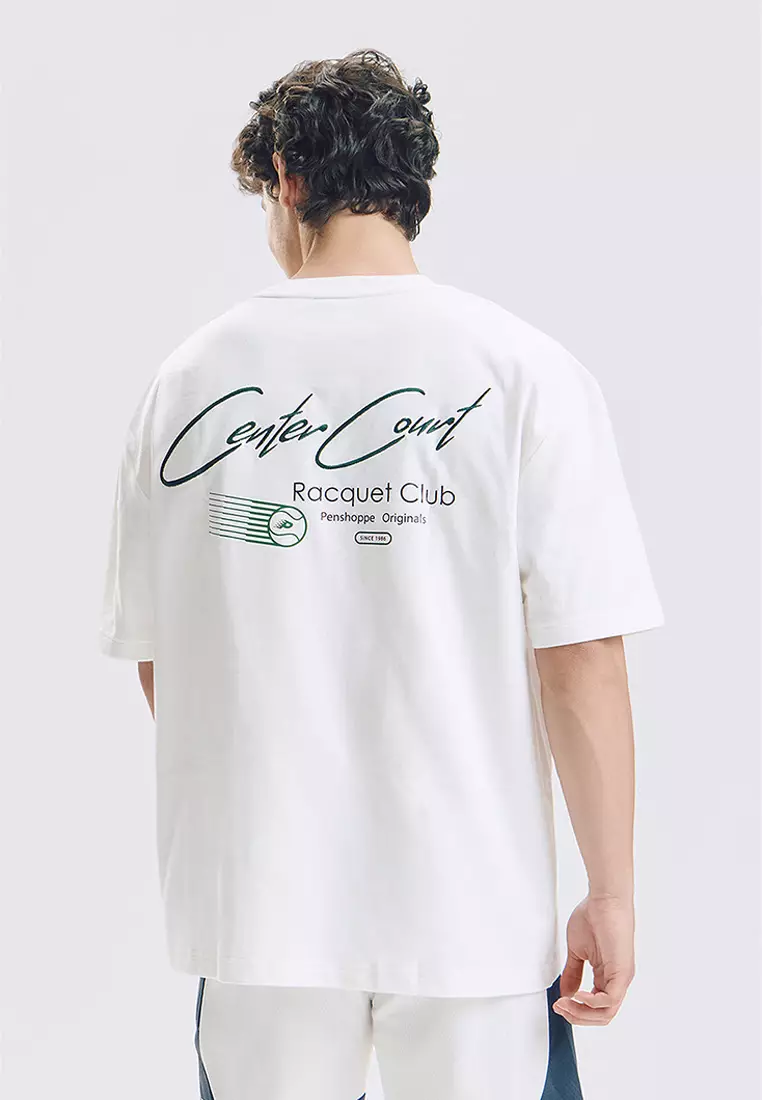 Center Court Relaxed Graphic T-Shirt
