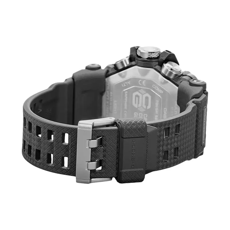Jam Tangan Pria Casio G-Shock Mudmaster GWG-2000-1A1DR Master of G-Land Tough Solar Black Resin Band