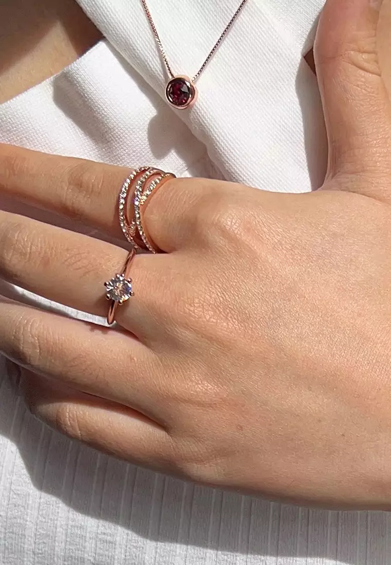 Soulmate Ring Embellished with SWAROVSKI® crystals