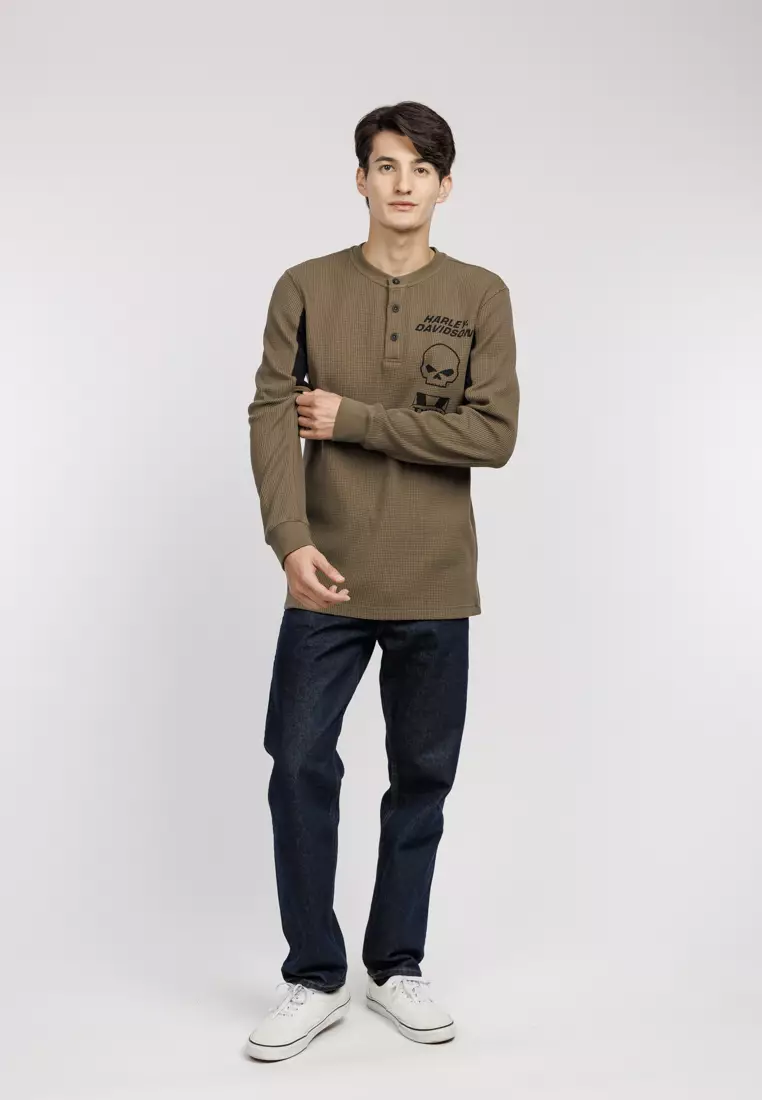 Harley-Davidson Willie G™ Skull Thermal Shirt